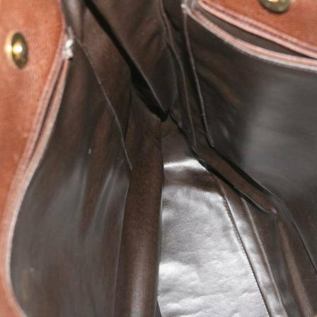 Chanel Vintage Tote Bags Brun, Dame Vintage Tasker, Størrelse: ONE Size