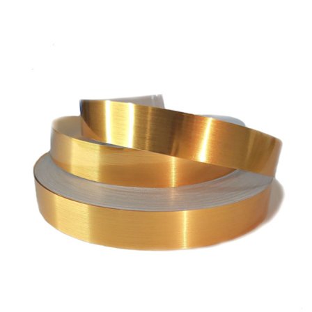 Selvklebende flislimteip, gulv vanntett vegggap tetningsstrimmel, gull, 1cm*50m