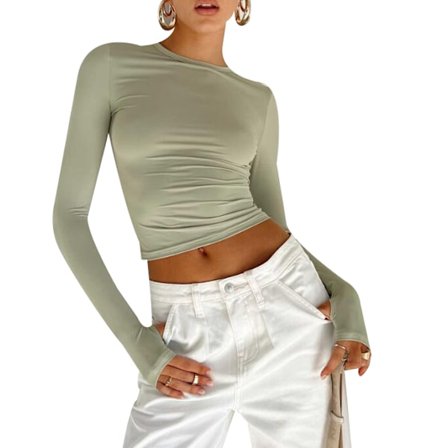 Långärmade Slim Fit-skjortor för kvinnor