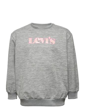 Lvg Over D Crew Sweatshirt Sweatshirt Trøje Grå Levi's