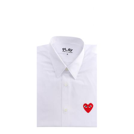 Comme des Garçons, Shirt Biały, Mężczyzna, Rozmiar: L