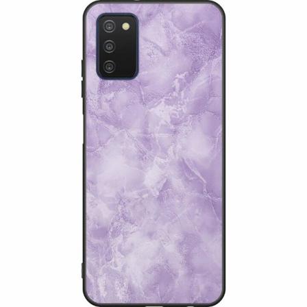 Samsung Galaxy A03s Svart Skal Marmor
