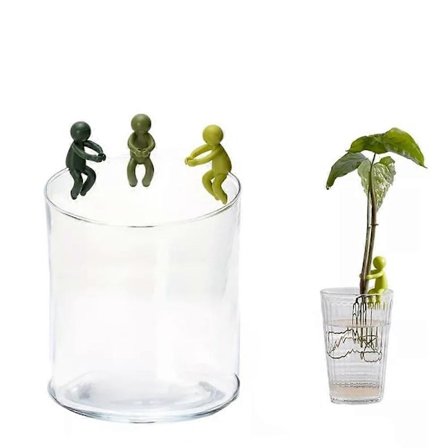 3 kpl Sekoitettuja Värejä Kasvien Hoitoon, Koristeelliset Kasvien Tukivarsi, Kasvien Lisääntymiskaveri