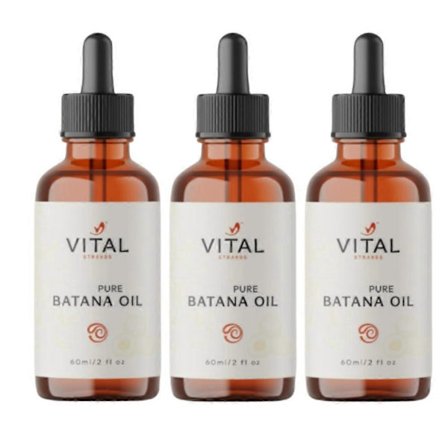 Vital Strands Økologisk Batana Olie til Hårvækst til Alle Hårtyper 60ml