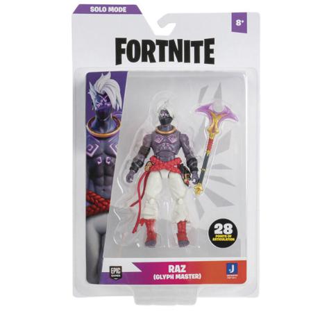 Fortnite Solo Mode Raz Glyph Master Figure 10cm