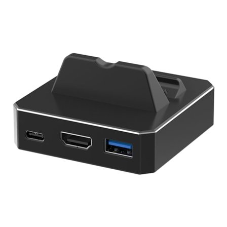 Lätt TV Output Converter High-definition Output HDMI-kompatibel aluminiumlegering & ABS Snabbfixering Lättvikt