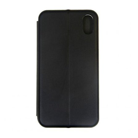 Flip Stand PU Leather Case For iPhone X/XS Black