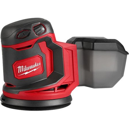 Milwaukee M18 BOS125-0 Eksentersliper uten batteri og lader, Maskiner