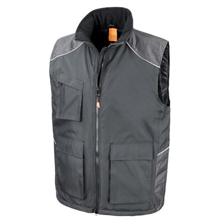 WORK-GUARD by Result Herr Vostex Gilet L Svart
