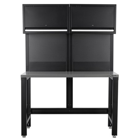 PELA 549439 Arbejdsbænk med overskabe, Garageindretning & opbevaring