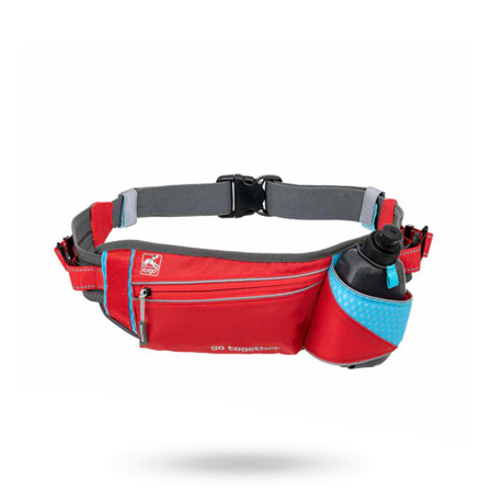 Kurgo On Trail Running Belt - Hundeposer, Godbitveske, Hundegodbiter, Leketøy for utelek på Doggie.no