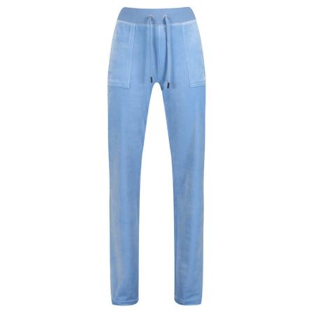 Juicy Couture Classic Velour Del Ray Sweatpants , Blauw , Dames , Maat: L