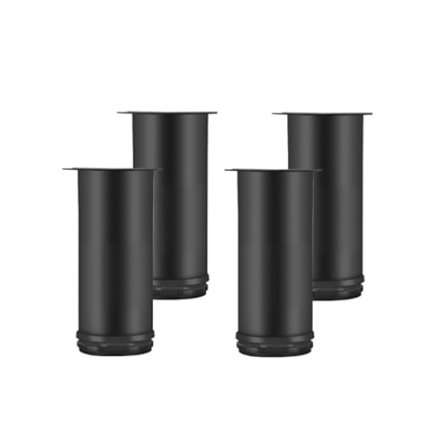 1 st (svart) 20 cm justerbara möbelben, 4 st höjdjusterbara