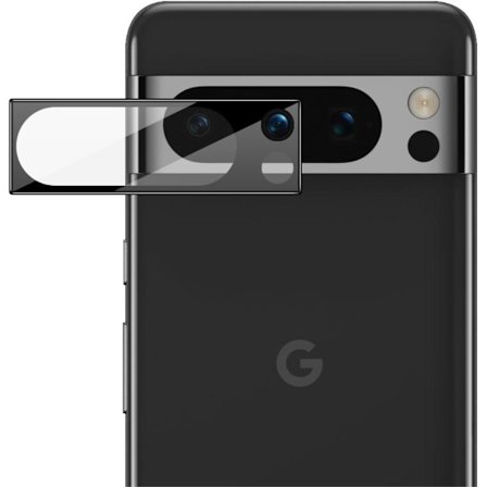 IMAK Google Pixel 8 Pro Linsskydd Härdat Glas Svart
