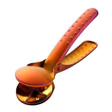 [PL】 2-i-1 Kastanjeclips i rustfrit stål Valnøddetang Metal Nøddeknækker, Skrælleclips Værktøj Køkken