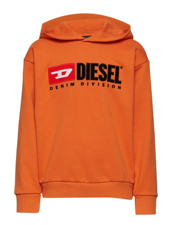 Sdivision Over Sweat-Shirt Huppari Oranssi Diesel