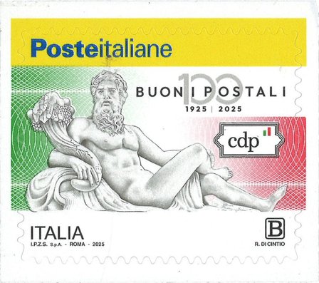 Italien - 100 års jubilæum for Buon i Postali - Postfrisk Frimærke