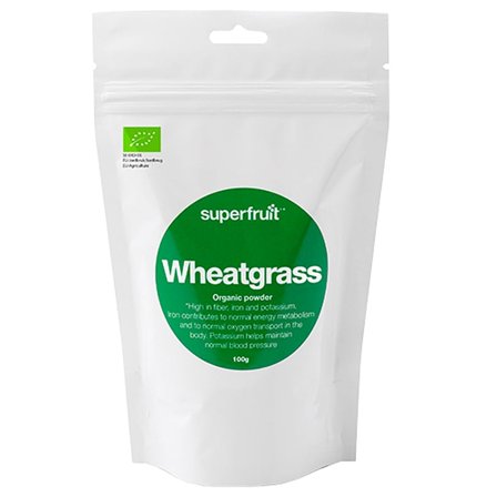 Superfruit Hvedegræs pulver Ø 100 g, Helse & Madvarer, Gryn, Flager & Drys, Drys
