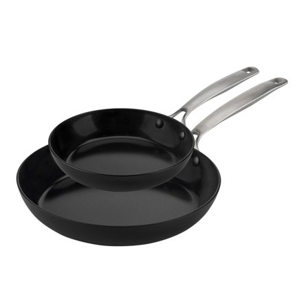 Combekk Stegepandesæt 2 dele 20+28 cm, sort | KitchenOne