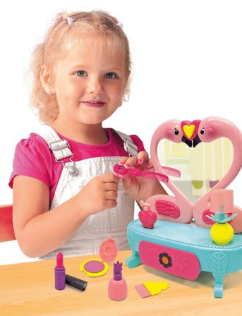 Zoo Troop Zoo Troop Flamingo Vanity Set - Pink - ONE SIZE