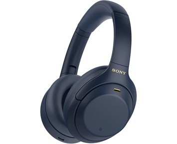 Sony WH-1000XM4 - Midnight Blue - Brusreducerande trådlösa hörlurar med premiumljud