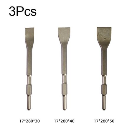 Buet flat meisel slagbor 3 STK