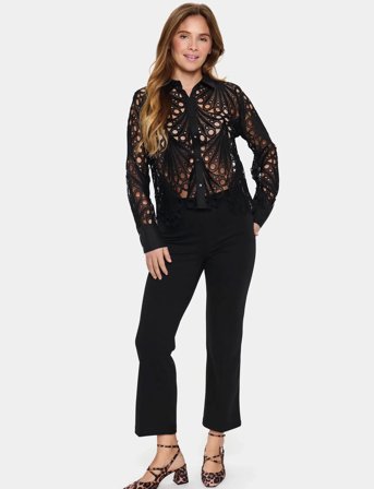 Saint Tropez Jiliannasz Shirt - Black - M