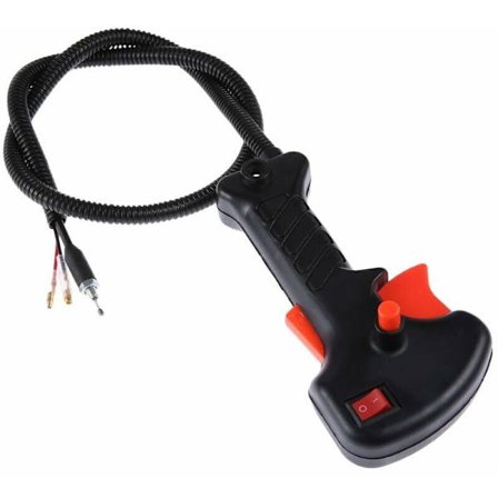 Raivaussahan kahva kaasuvaijerilla, 81 cm pitkä, yhteensopiva eri merkkien kanssa