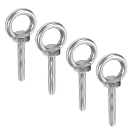 m10 4 stk. M10 rustfrie ståløjebolte M10*40