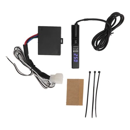 Auto Turbo Timer 12V Flameout Fördröjningsmotorstarttimer med LED-digital display för bil Blått ljus