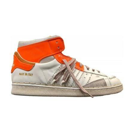 Hidnander, The Cage Naranja Wit, Heren, Maat:43 EU,leer
