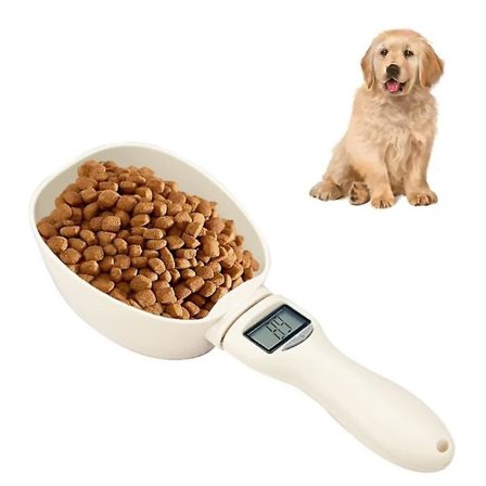 Stor Digital Vektskje, Elektronisk Måleskje Med LCD-Skjerm Opp Til 800g, Presisjonskjøkkenvekt Matsskje