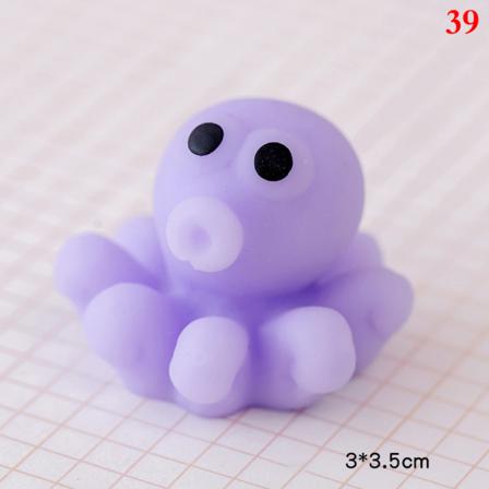 Kawaii Animal Soft Mochi Fidget Toys Antisensoriska Leksaker För Adu