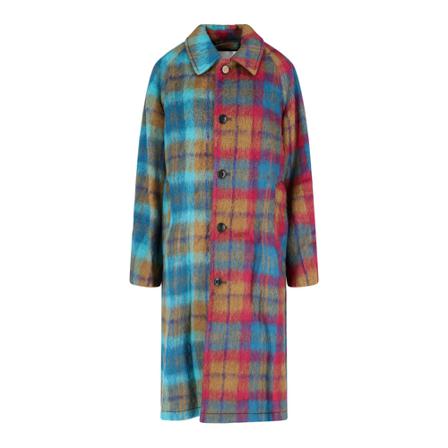 Andersson Bell, Single-Breasted Coats Blauw, Dames, Maat:M