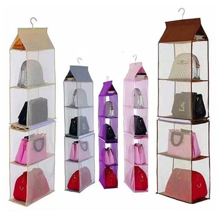 Löstagbar 4-fack Organizer Pouch Hängande handväska