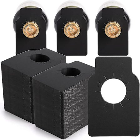 300 stk. Kraft Vin Etiketter, Vin Kælder Etiketter, Genanvendelige Brugerdefinerede Simple Gavemærker til Flaskehalse