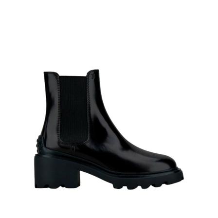 Tod's Laarzen , Zwart , Dames , Maat: 38 1/2 EU Enkellaarsjes