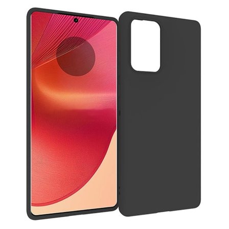 SKALO Motorola Edge 50 Fusion Mattamusta erittäin ohut TPU-suojakuori