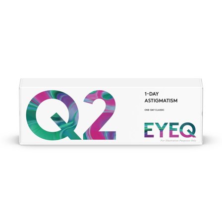 EyeQ One-Day Classic For Astigmatism Q2 - 30/laatikko - Piilolinssit - EyeQ