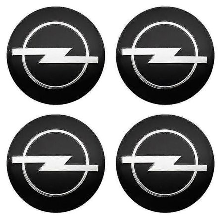 4 stk. 56mm 60mm Bilskjolde Hjulcenter Navkapsel Klistermærker Auto Fælgdæksel Til Opel Astra J H G K Insignia Corsa C Vectra Tilbehør