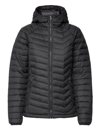 Powder Lite Hooded Jacket Fodrad Jacka Svart Columbia Sportswear