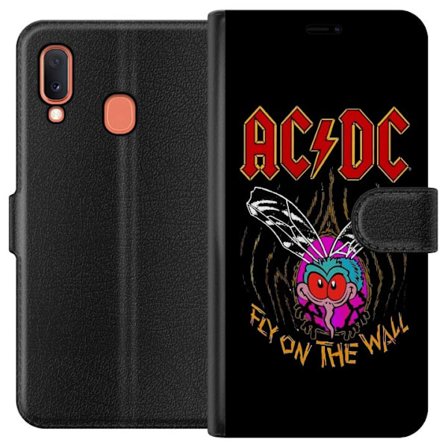 Kompatibelt Plånboksfodral till Samsung Samsung Galaxy A20e ACDC