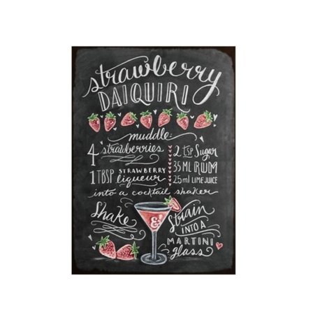 Barskyltar Metallplåtskylt - hög kvalitet