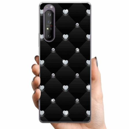 Sony Xperia 1 Ii Tpu Mobilskal Diamant Hjärta