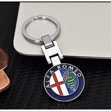 Alfa Romeo Quadrifoglio Verde / Cloverleaf / Gulia / Stelvio - Nøglering Nøglebrik