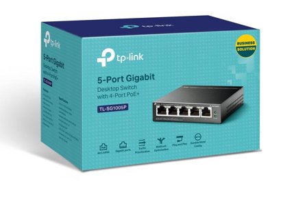 TP-Link 5-Port Gigabit Desktop Poe