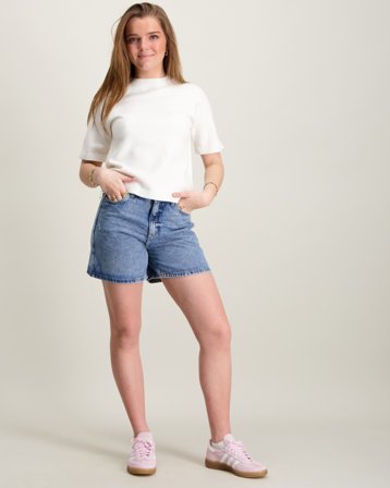 LMTD NLFBICE TWI NW MOM LC SHORTS Blå Shorts Jente - Kids Brand Store