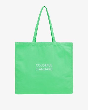Organic Cotton Tote Bag - Spring Green - Male - One Size - Sustainable material - Ethical production
