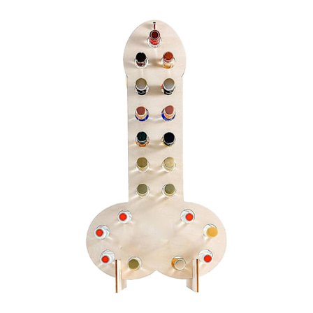 Miniatyr Vinhylla i Trä för Svingelparty