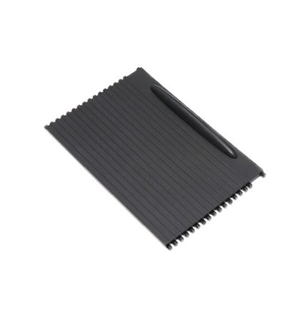 Koppholderdeksel til midtkonsollen for Porsche Cayenne 2003-2010 - Svart